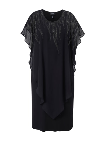 Ulla Popken Midikleid in schwarz