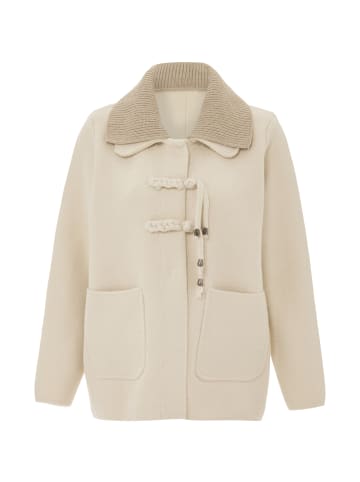 faina Women Cardigan in Beige