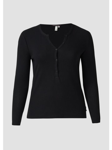 QS T-Shirt in 9999_schwarz