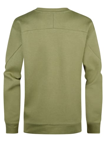 Petrol Industries Sweater mit Aufdruck Harborview in Grün