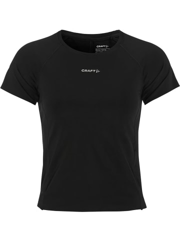 Craft Shirt "Hypervent Cropped Tee W" in Schwarz