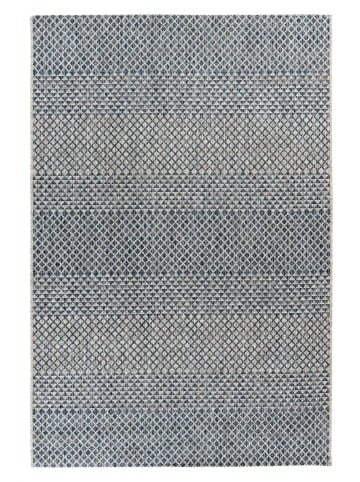 obsession Kurzflor Teppich Nautic 887 in blau - rechteckig