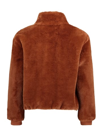 BETTY & CO Kunstfelljacke in cognac