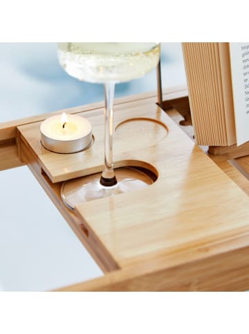 Butlers Badewannenablage FEELS LIKE HEAVEN in Braun