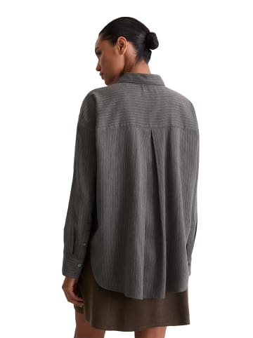 Marc O'Polo Nadelstreifenbluse oversize in multi/rocky grey melange