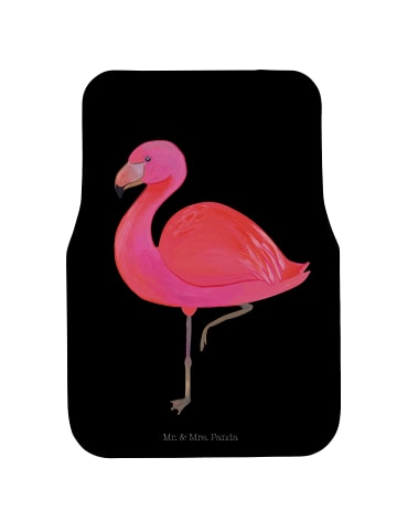 Mr. & Mrs. Panda Automatte Flamingo Classic ohne Spruch in Schwarz