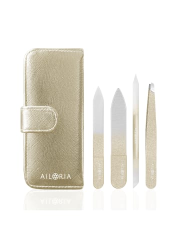 Ailoria CONTOUR PETITE Nail File Set in roségold