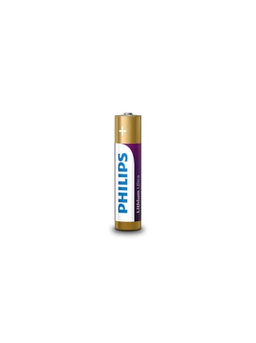 Philips Philips Lithium-Batterie AAA Ultra 4 Stück Phil-FR03LB4A/10