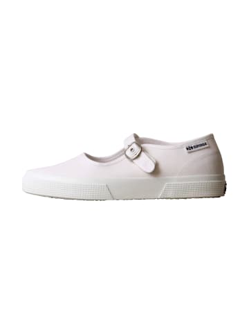 Superga Ballerinas mit Riemchen „Leggera“ Weiß