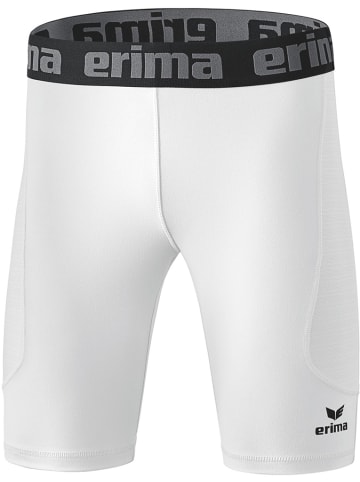 erima Kinder Leggings "Elemental Tight Kurz" in Weiß