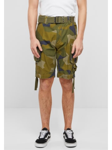 Brandit Cargo Shorts in woodcamo