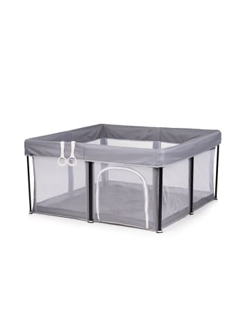 Chipolino Laufstall Vibe Set Spielmatte in grau