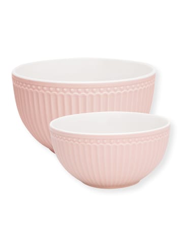 Greengate Servier Schalen ALICE PALE PINK Rosa 2er Set