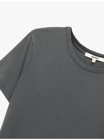 KOTON TSHIRT SS in Anthrazit