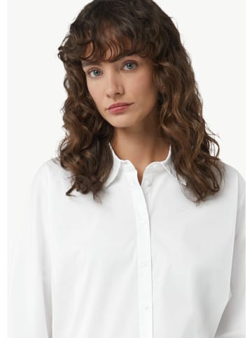 comma Bluse langarm in Weiß