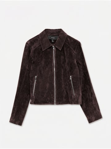 Vero Moda Jacke aus Wildleder in Chocolate Torte