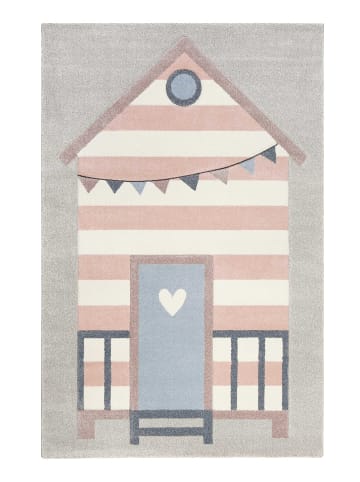 Esprit home Teppich "Sea Castle" in Hellgrau Rosa