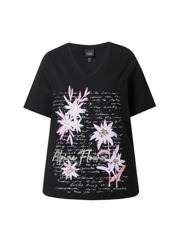 Ulla Popken Shirt in schwarz