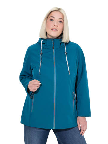 Ulla Popken Softshelljacke in petrol