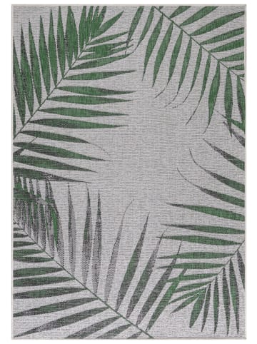 KADIMA DESIGN Teppich Outdoor Waschbar Palmen SARNTAL Strapazierfähig OEKO-TEX Balkon