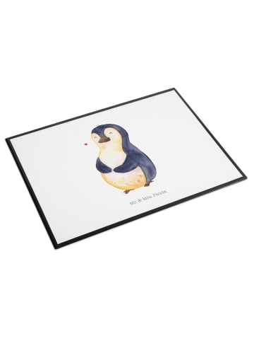 Mr. & Mrs. Panda Malunterlage Pinguin Diät ohne Spruch in Weiß