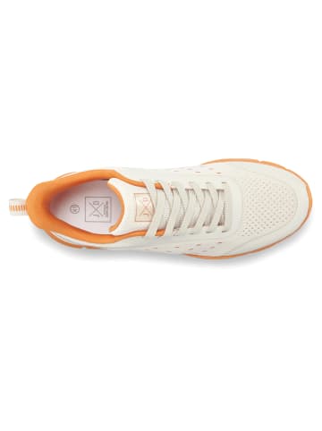John Devin Sneaker in beige/orange