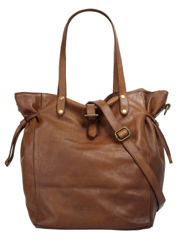 Forty degrees Shopper in cognac