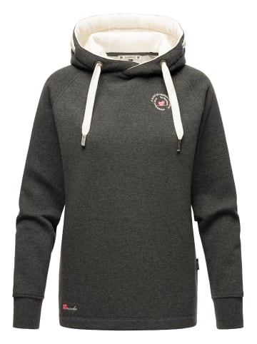 Marikoo Kapuzensweatshirt Airii in Dark Grey Melange