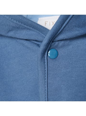 Fixoni Kinder Strickjacke / Cardigan "Reversible Cardigan" in Blau