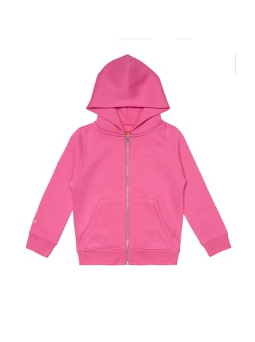 smiler. Kapuzensweatshirtjacke mini-grin. in PINK