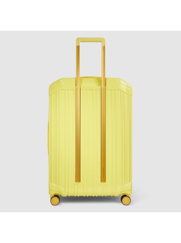 Piquadro PQL-Special3 4 Rollen Trolley 75 cm mit Dehnfalte in yellow