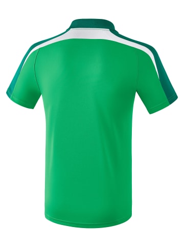 erima Liga 2.0 Poloshirt in smaragd/vergreen/weiss