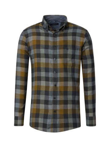 CASAMODA Freizeithemd in Grünblau(300)