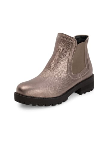 VITAFORM Hirschleder Stiefeletten in bronze