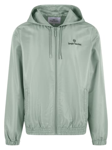 Sergio Tacchini Full Tracksuit in black/iceberg green