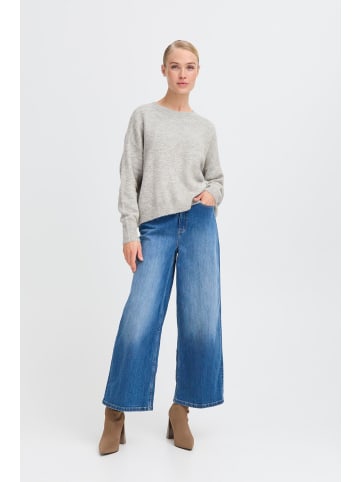 b. young Langarm BYMONNA Baggy fit in Mid Grey Melange