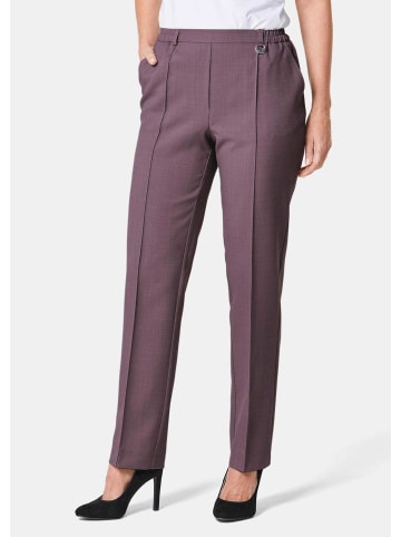 GOLDNER Knitterarme Schlupfhose Martha mit SilverFresh-Ausrüstung in rosenholz