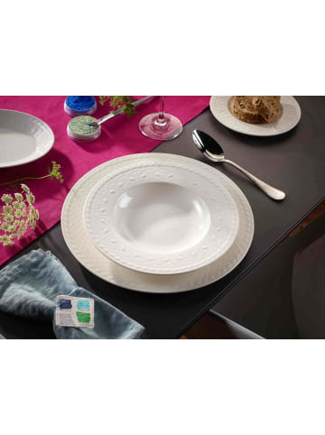 Villeroy & Boch 6er Set Suppenteller Cellini ø 24 cm weiß in weiß