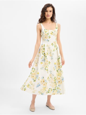 Marie Lund Abendkleid in vanille mehrfarbig - 0001