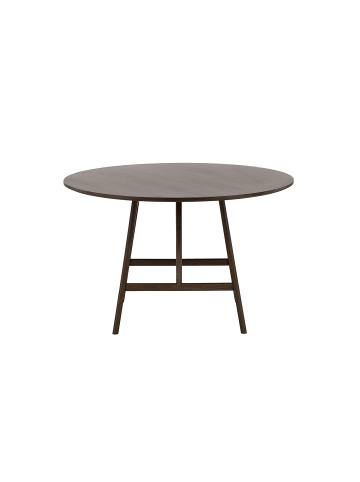 ebuy24 Esstisch Kaseidon Dunkelbraun 100 x 100 cm