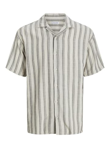 Jack & Jones Halbarmhemd in moonbeam