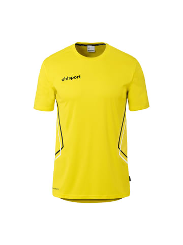 uhlsport  Trainings-T-Shirt Equipe 29 in limonengelb/weiß/schwarz