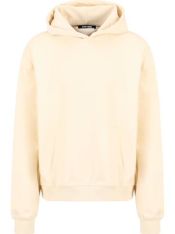 DEF Kapuzenpullover in sand/light blue