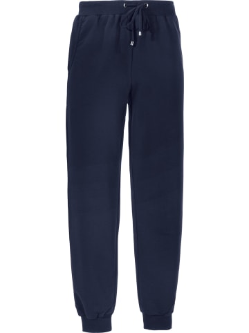 Erwin Müller Sweat Freizeithose, lang in marine