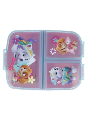Paw Patrol Paw Patrol Kinder Brotdose – Lunchbox mit 3 Fächern & tollem Design in Rosa