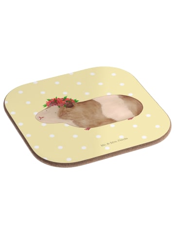 Mr. & Mrs. Panda gläseruntersetzer Meerschweinchen Weisheit ohne... in Gelb Pastell