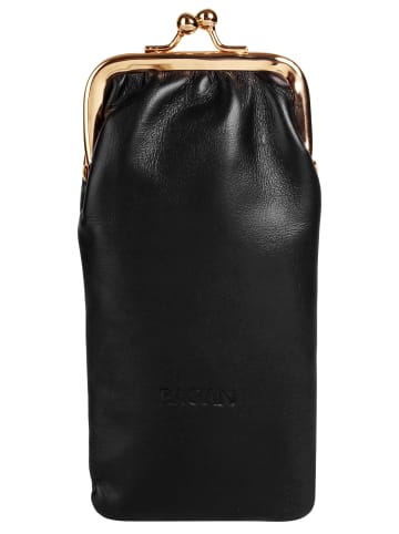 Bagan Brillenetui in schwarz-gold