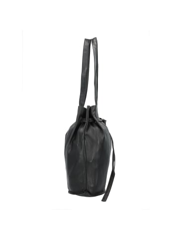 Greenburry Nappa Beuteltasche Leder 37 cm in black