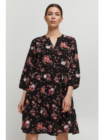 b.young Blusenkleid BYMMJOELLA VNECK DRESS 2 -20811211  Blusenkleid mit floralem Muster in Schwarz