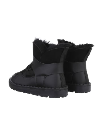 Ital-Design Stiefelette in Schwarz